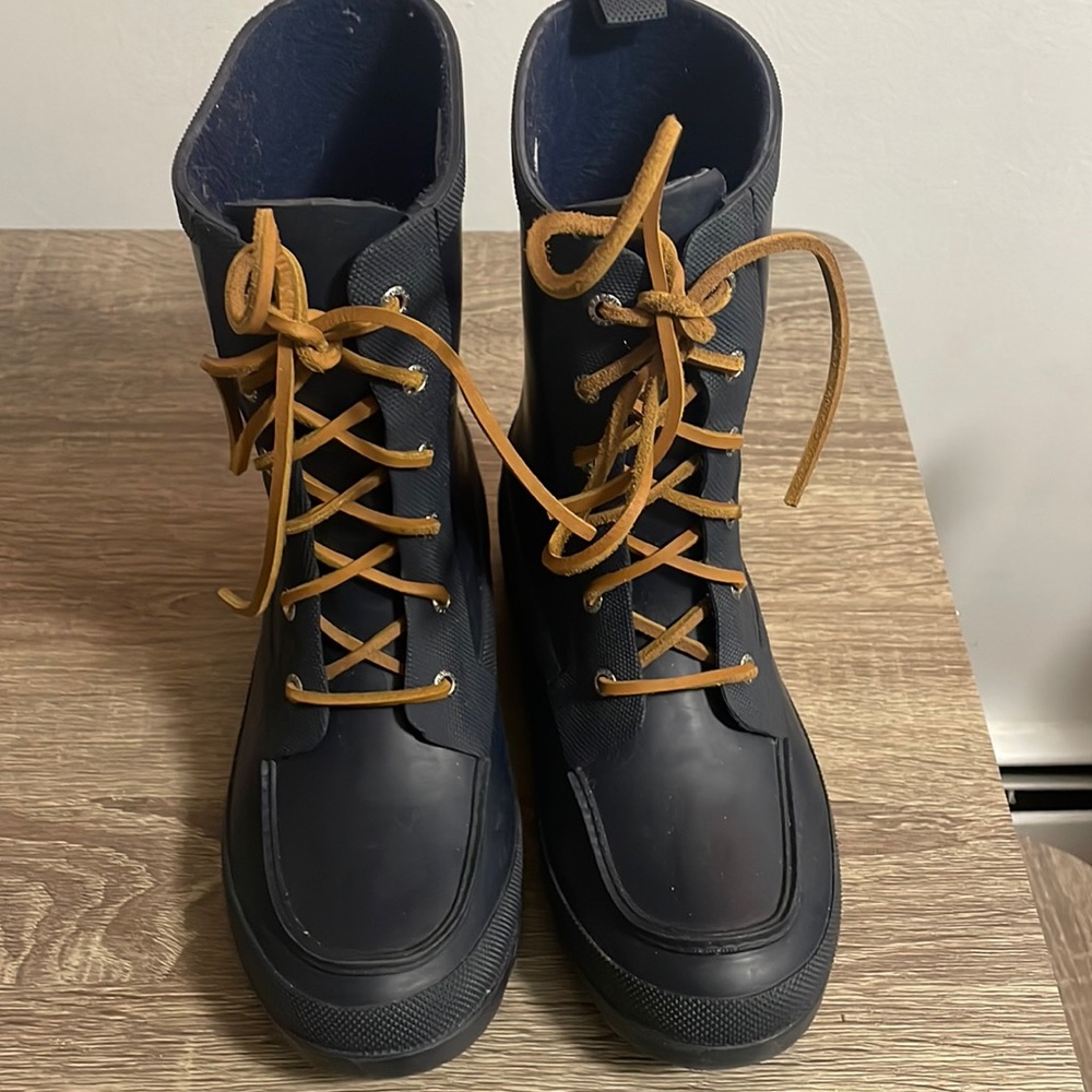 Navy Sperry Top- Sider